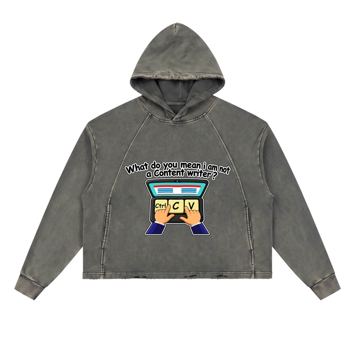 Ctrl C Ctrl V Content Writer Hoodie