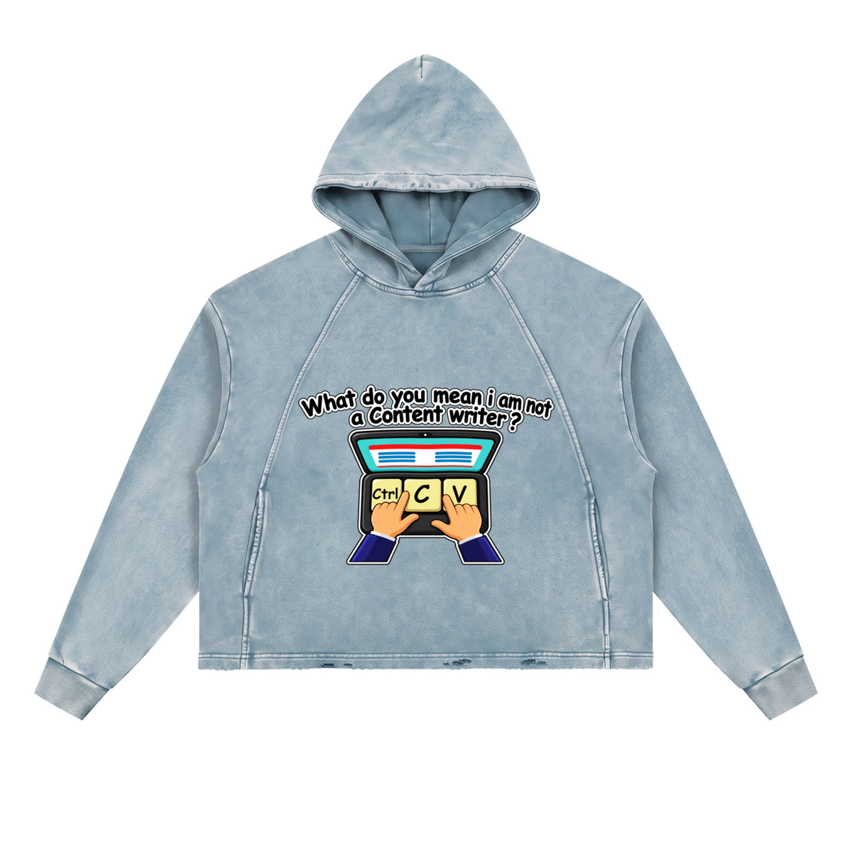 Ctrl C Ctrl V Content Writer Hoodie