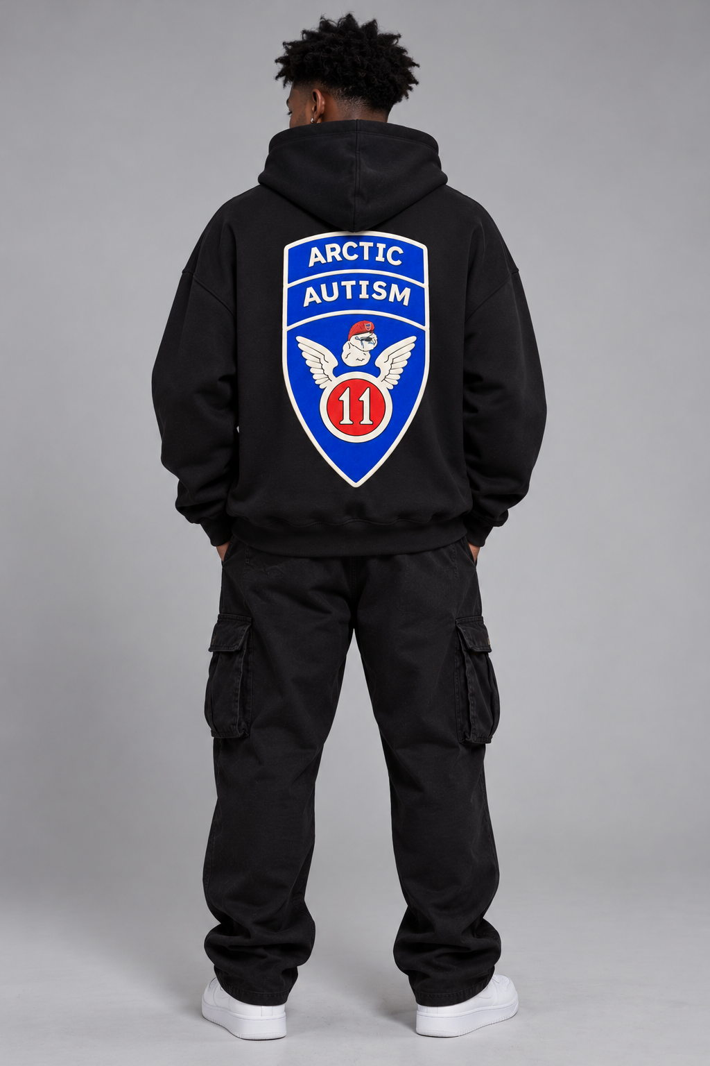 Arctic Autism Patch Hoodie