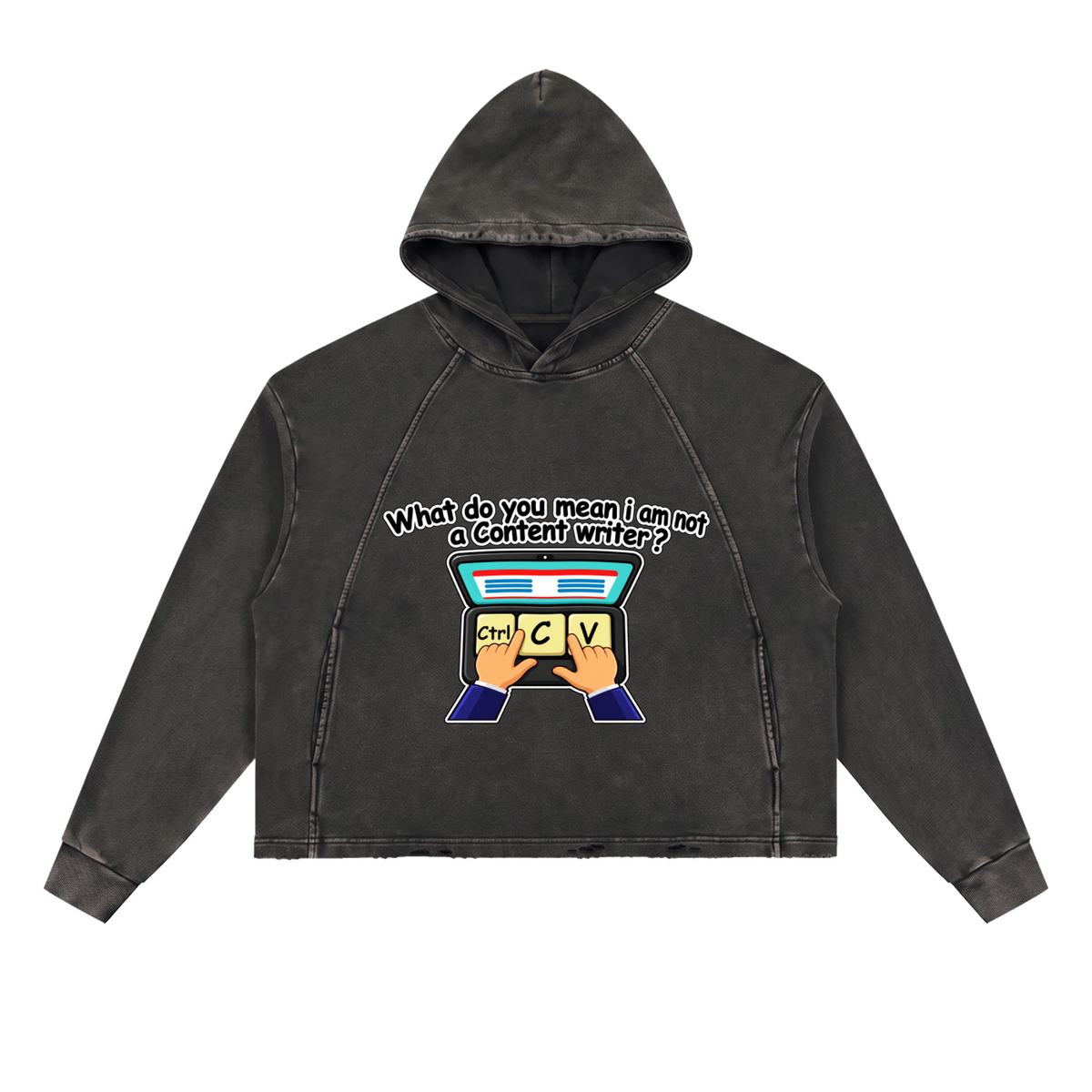 Ctrl C Ctrl V Content Writer Hoodie