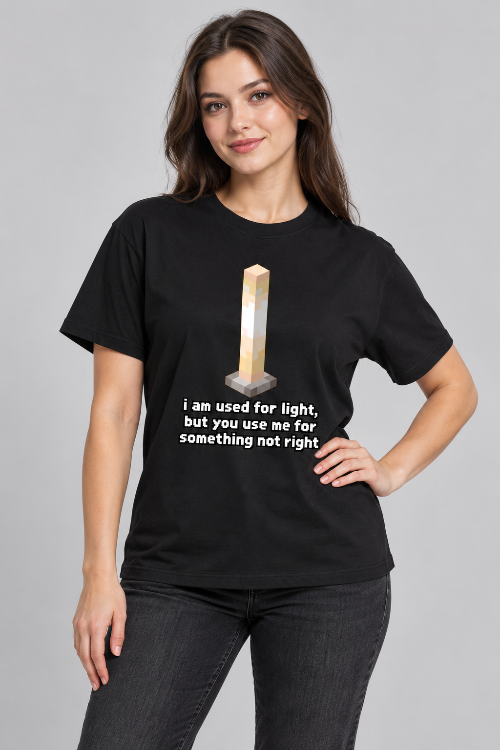 Used For Light Pixel Rod T-Shirt