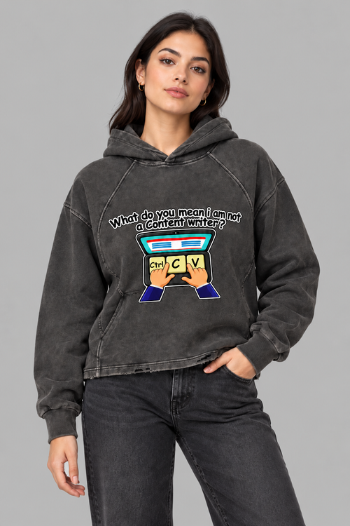 Ctrl C Ctrl V Content Writer Hoodie